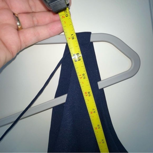 After Six Dessy Crepe One Shoulder Draped Cowl Neck Maxi Dress Sz 10 - Picture 10 of 16